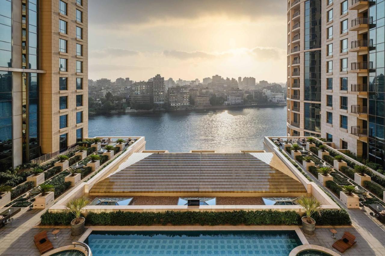 Hotel The St. Regis Il Cairo Esterno foto View of the Nile from the hotel
